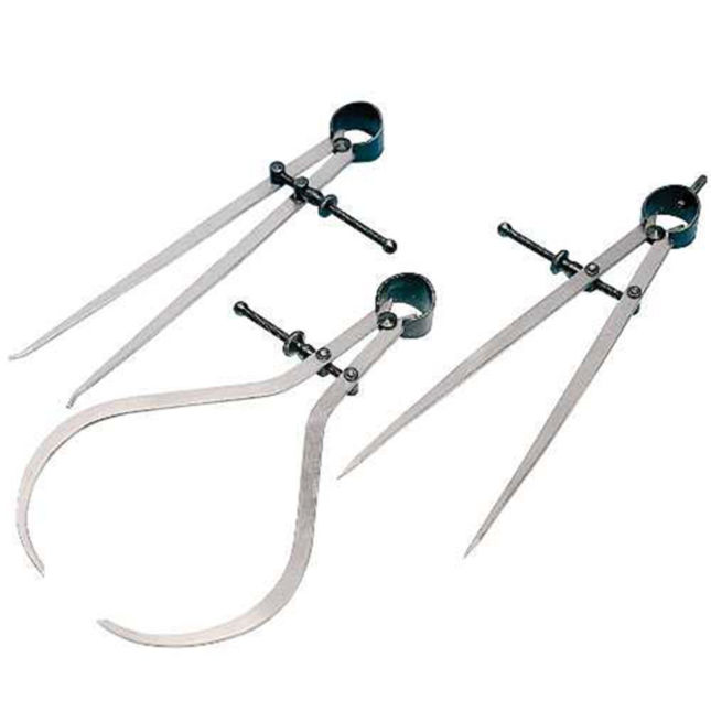 Clarke ET153 - 3 Piece 200mm Spring Caliper Set