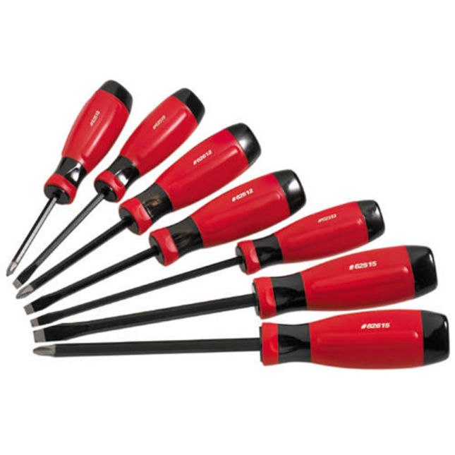 Clarke PRO120 7 piece Magnetic Screwdriver Set