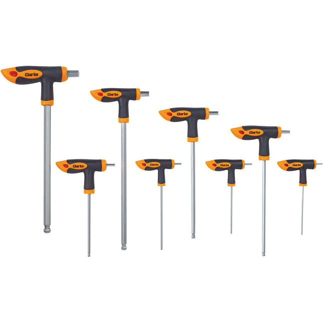 Clarke PRO139 16 piece Metric Hex & Torx Key Set - Clarke International ...