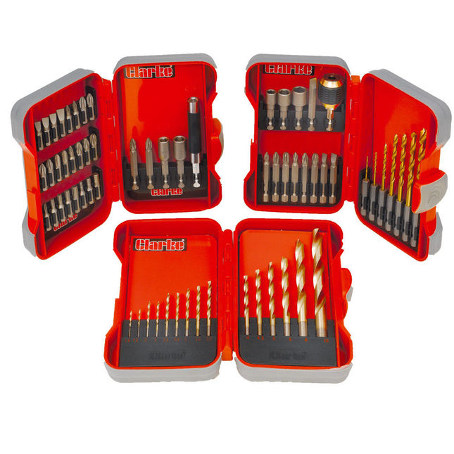 Clarke Pro144 - 64 piece Drill & Driver Bit Set