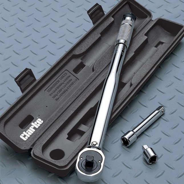 Clarke PRO414 - 1/2" Drive Reversible Head Torque Wrench