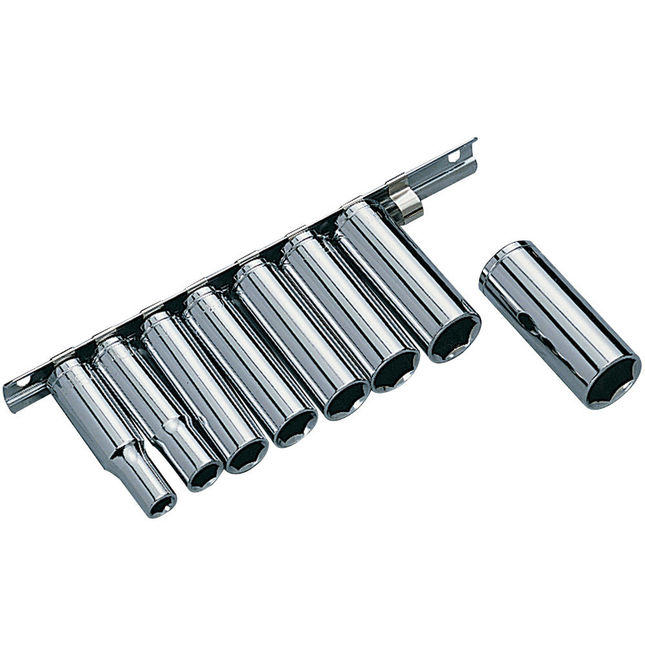 Clarke CHT142 9-Piece 3/8" drive Imperial Deep Socket Set