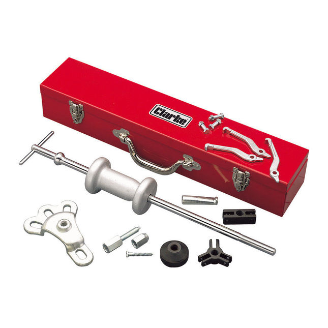Clarke CHT251 10 Piece Slide Hammer / Puller Set