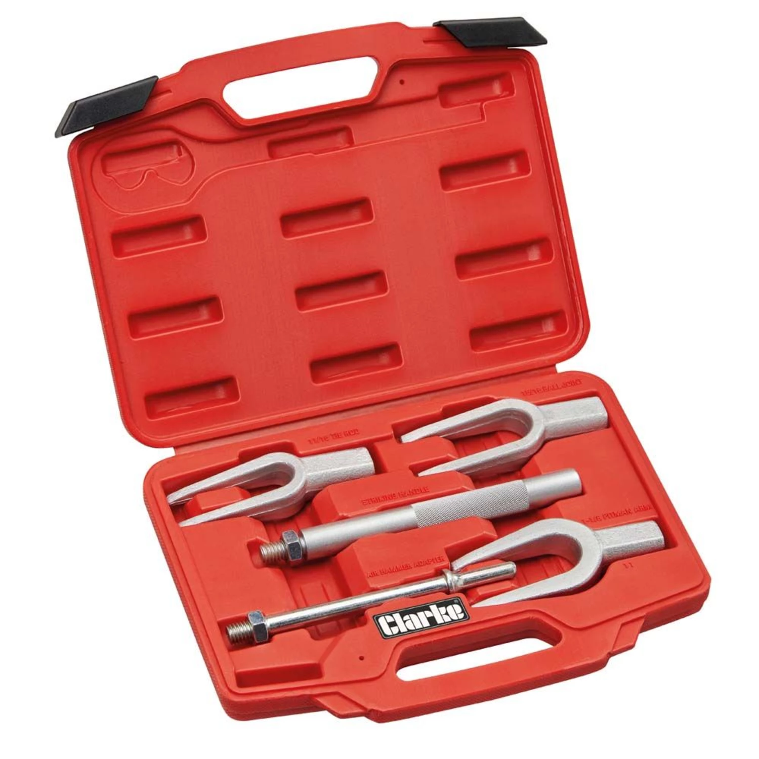 Clarke CHT935 5-Piece Tie Rod and Ball Joint Splitter Set - Clarke