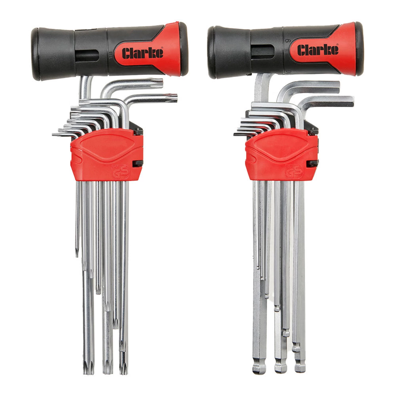 Clarke CHT941 22 piece Hex and Torx Key Set - Clarke International