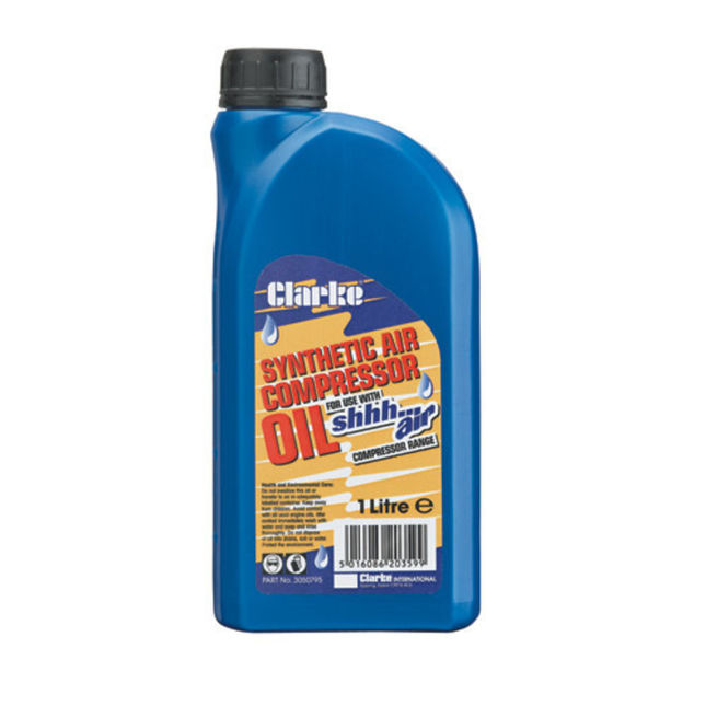 Clarke Long Life Synthetic Compressor Oil 1Litre