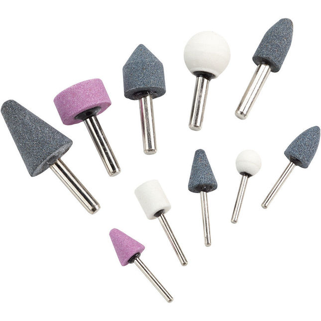 Clarke CAT144 10 Piece Grinding Stone Kit