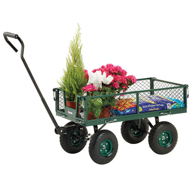 Clarke GT4 150kg Garden Trolley