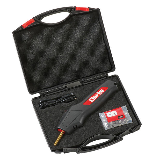 Clarke PSW3 Rechargeable Hot Staple Kit for Repairing / Welding Plastic
