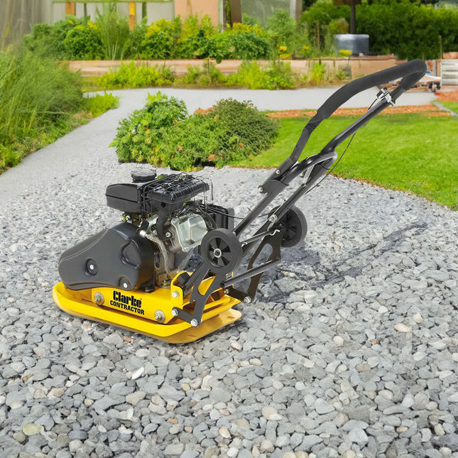 Clarke Contractor CPCP1 2HP Petrol Engine Driven Compactor Plate ...