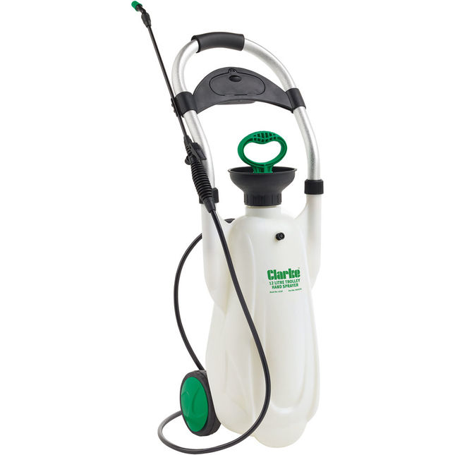 Clarke 12LST Hand Pump Trolley Sprayer