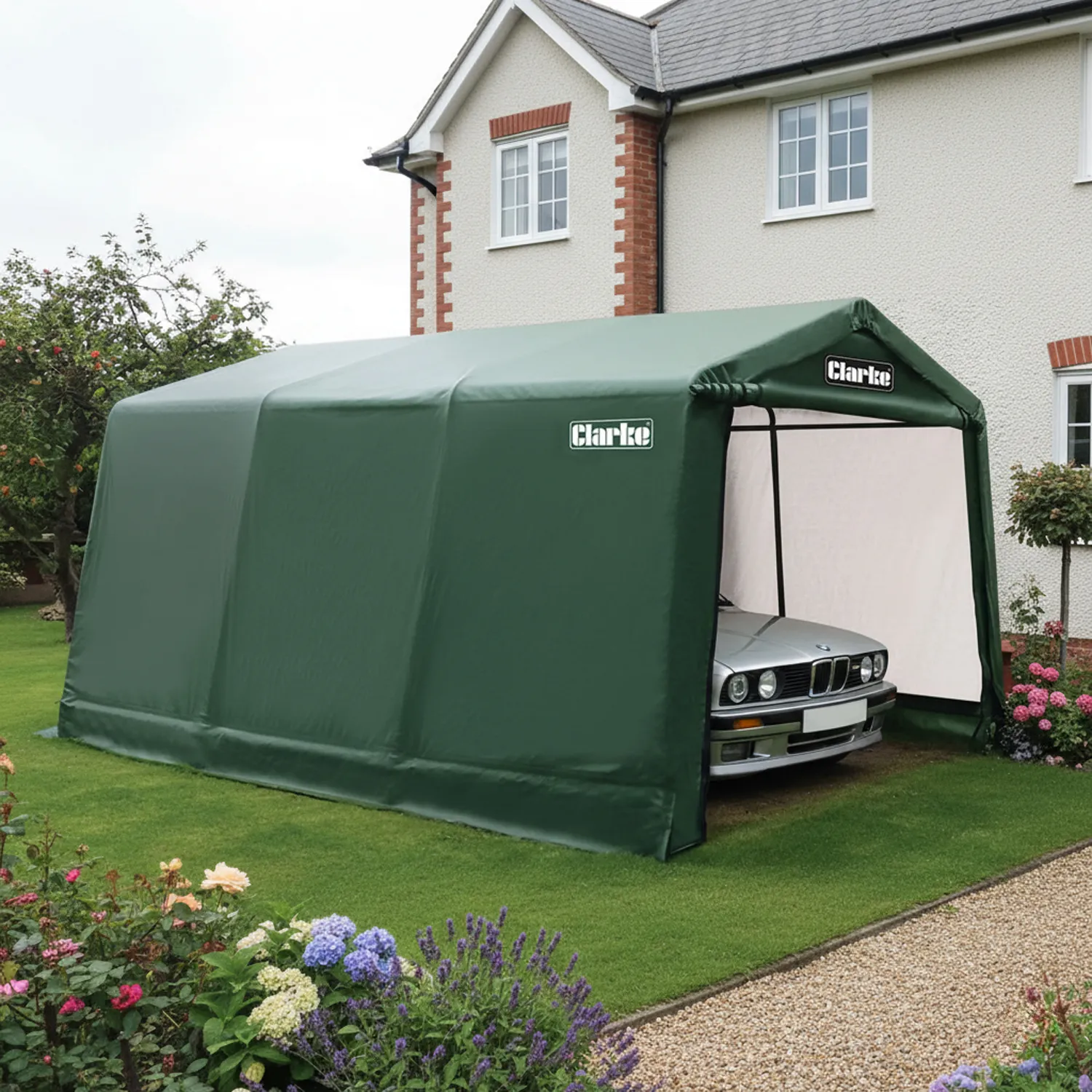 Clarke CIG81015 Garage / Workshop - Green (4.5 x 3 x 2.4m
