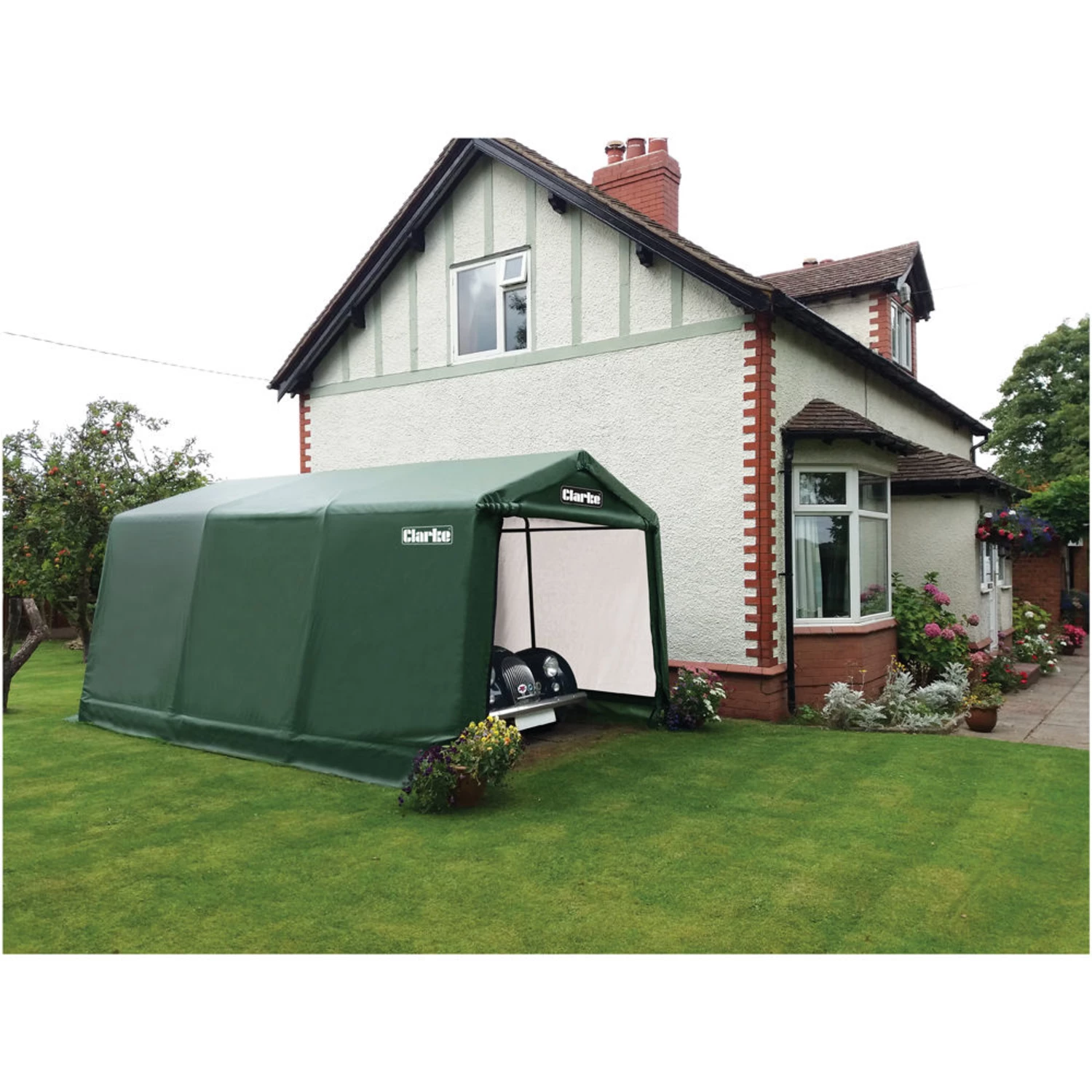 Clarke CIG81216 Garage / Workshop - Green (4.9 x 3.7 x 2.5m