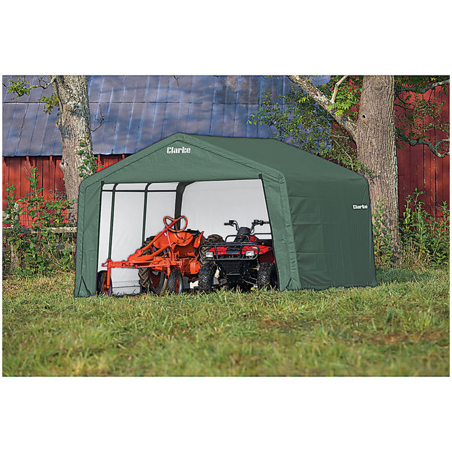Clarke CIG81212 Motorcycle Garage/Shelter (3.6 x 3.6 x 2.5m