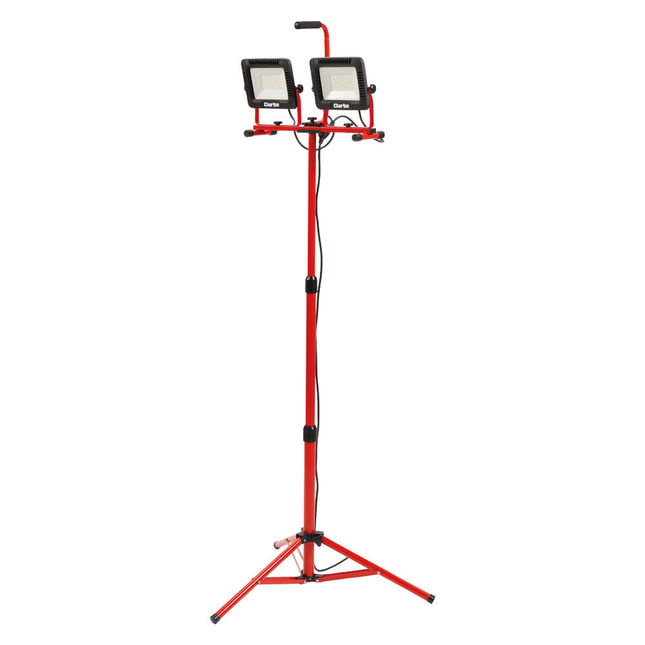 Clarke SMDT9000 LED Twin Work Light with Tripod (230V)