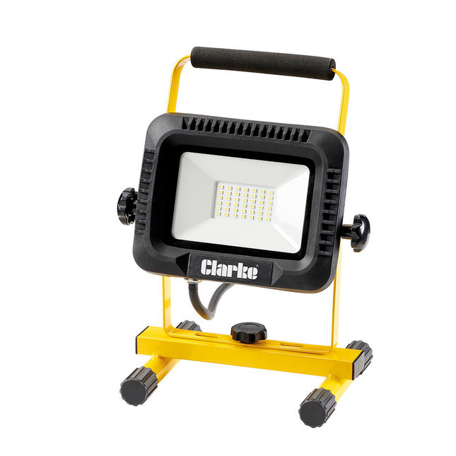 Clarke SMD2700/1 LED Work Light with Floor Stand (110V)