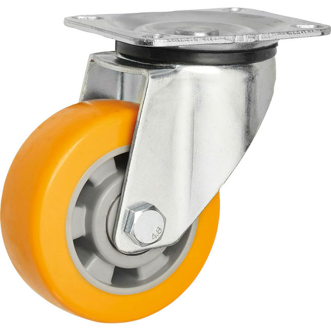 Clarke ML100SPU 100mm PU Swivel Castor (200kg)