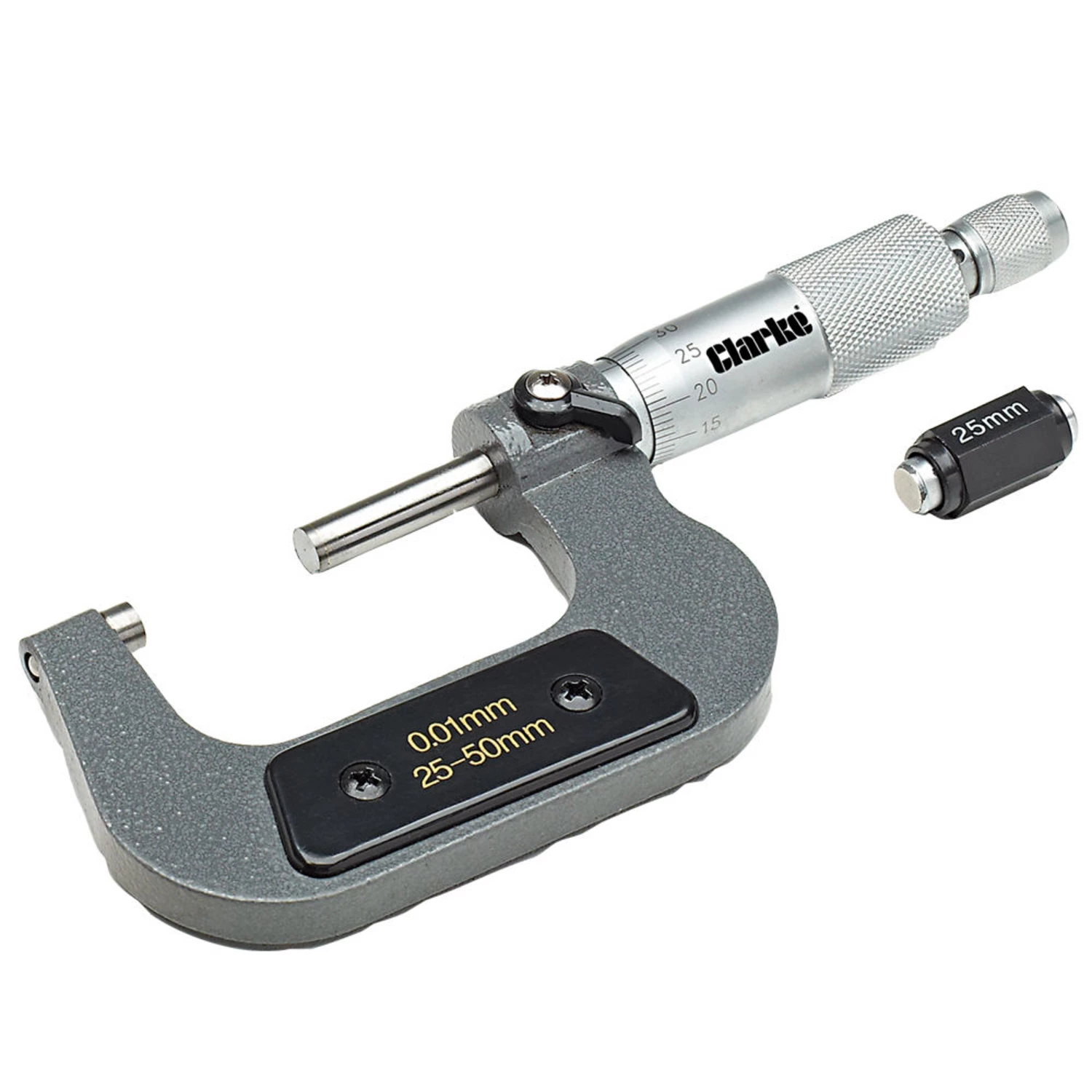 Clarke CM190 25-50mm Micrometer - Clarke International - Clarke 