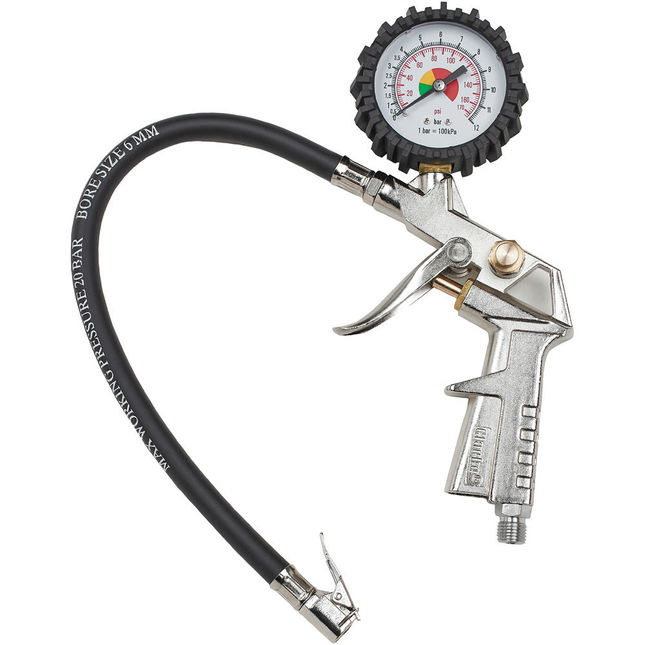 Clarke 30D Airline Tyre Inflator With Pressure Gauge