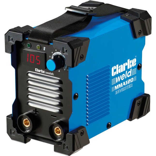 Clarke MMA120 105 Amp ARC/MMA Inverter Welder