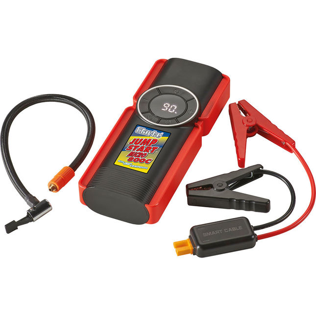 Clarke JSM800C 800A Lithium Polymer Jumpstarter & Compressor