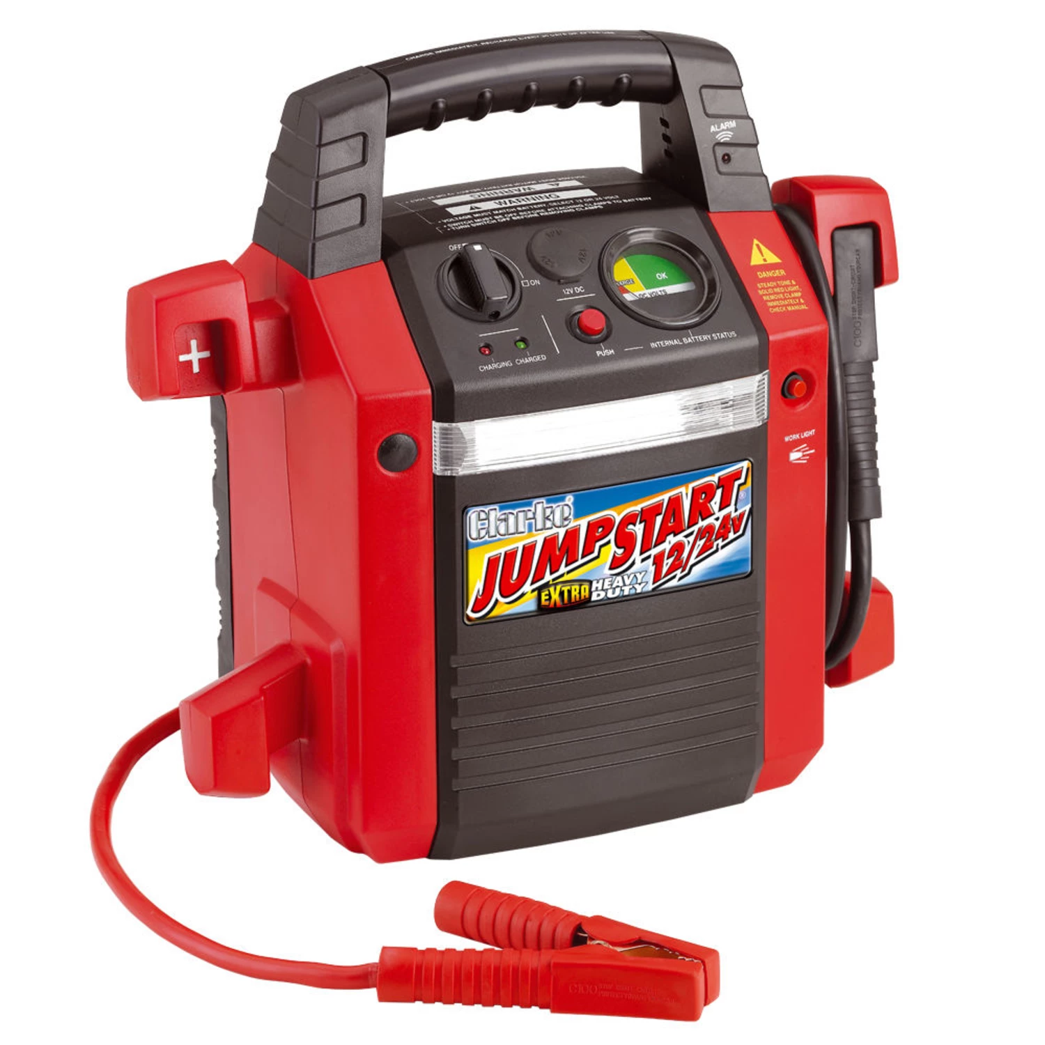 JUMPSTART 24V ヘビー・デューティ電源供給装置 Clarke JS1224 2000A 12/24V Jumpstart - Clarke International