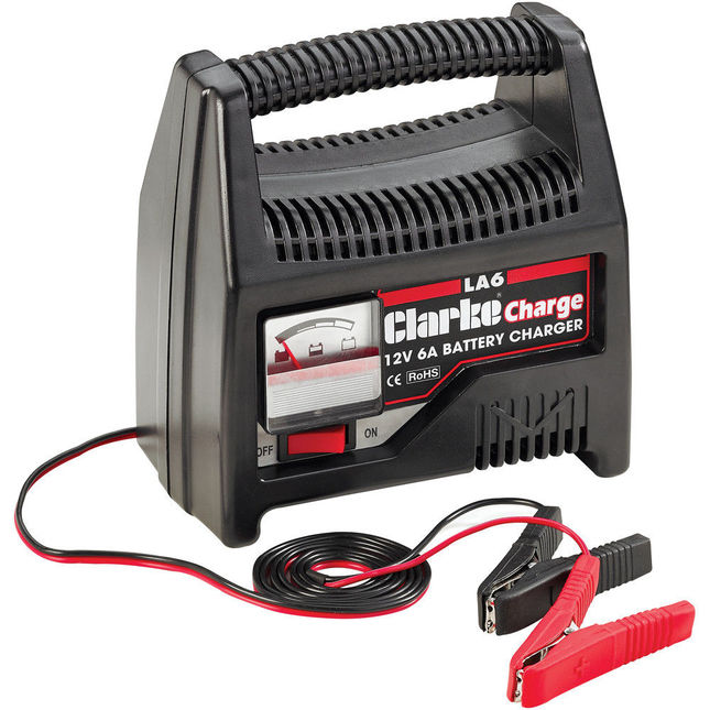 Clarke LA6 12V 6A Battery Charger