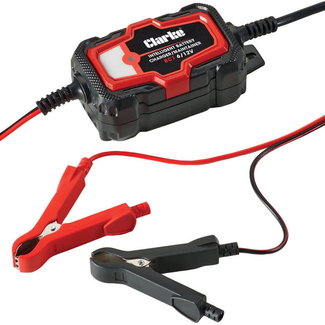 Clarke BC1 6/12V Intelligent 1A Battery Charger