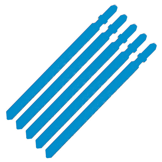 Clarke 5Pcs 6 TPI Fast Cut Jigsaw Blades for Wood