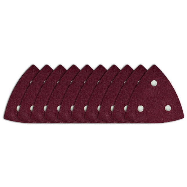 Clarke 79mm Delta Sanding Sheets for CMFT220 120 Grit (10 pack)