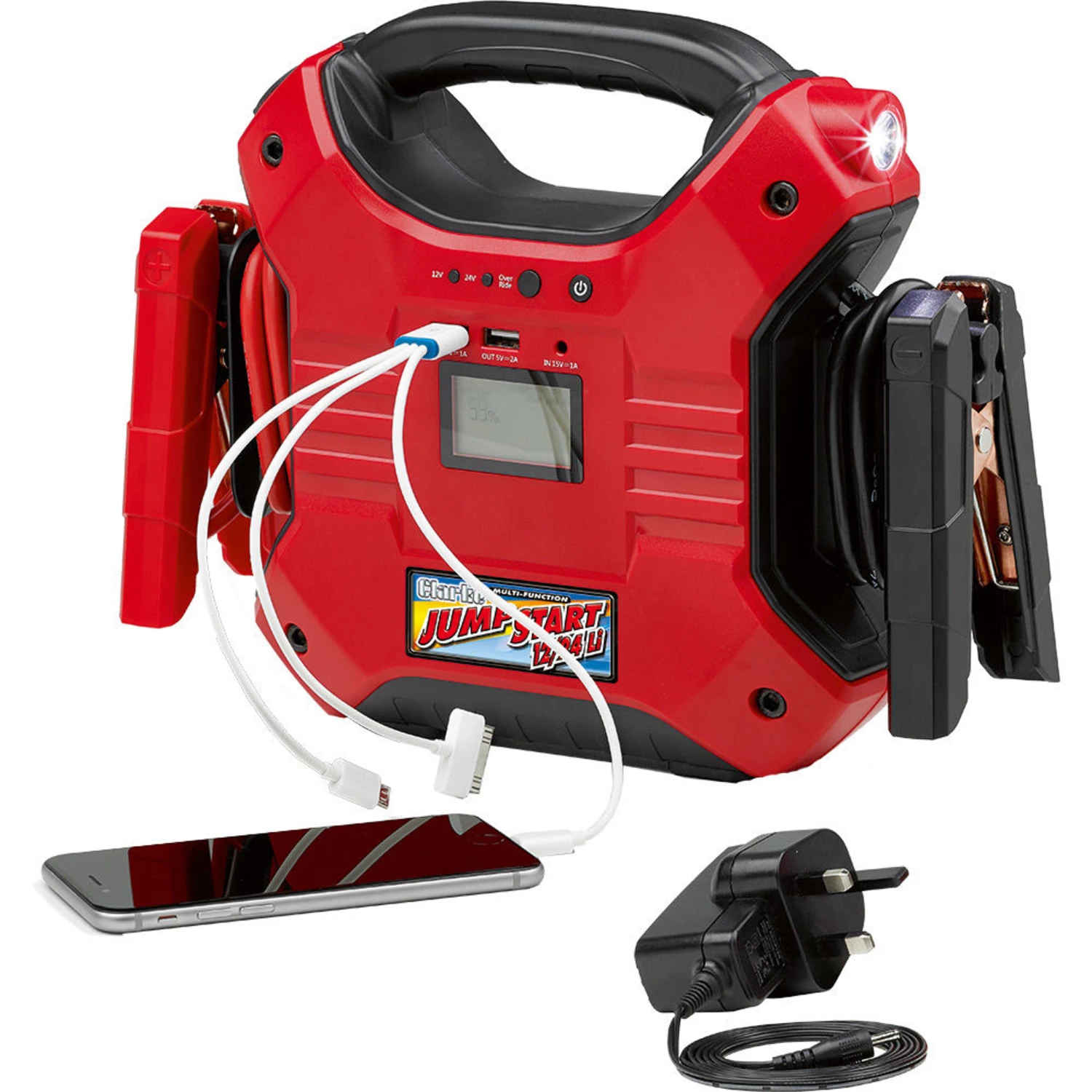J*o様 【極希少】MARKAWARE ALL IN ONE SUPER120s Clarke JS1224Li 1200A 12/24V Jumpstart with Lithium-Ion Battery