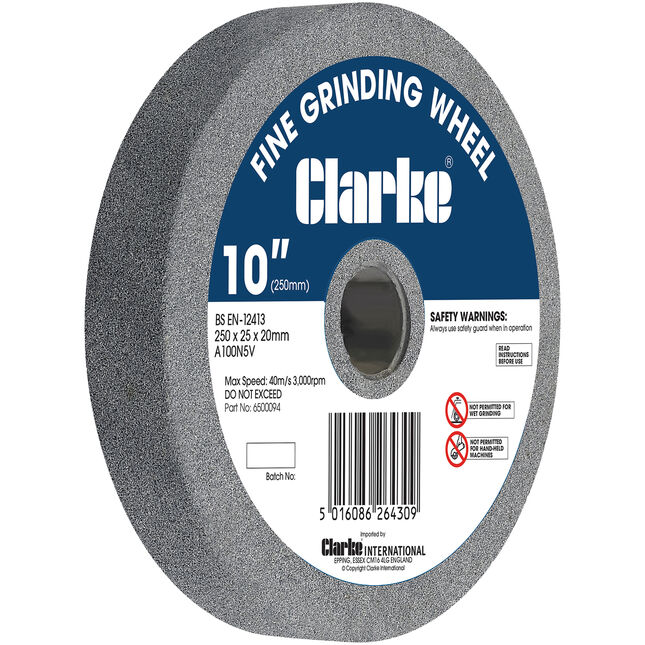 Clarke 10" (250mm) Coarse Grinding Wheel for CBG250