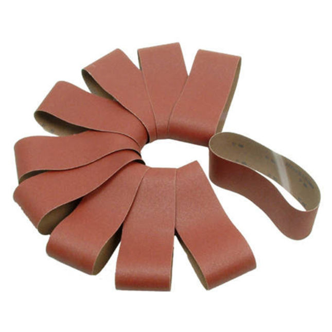 Clarke Aluminium Oxide Sanding Belts for CBS2 – 100x610mm 40 Grit (Pack of 10)