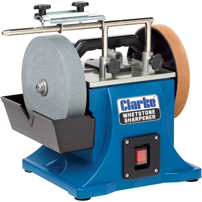 Clarke CWS200B 200mm Whetstone Sharpener (230V)
