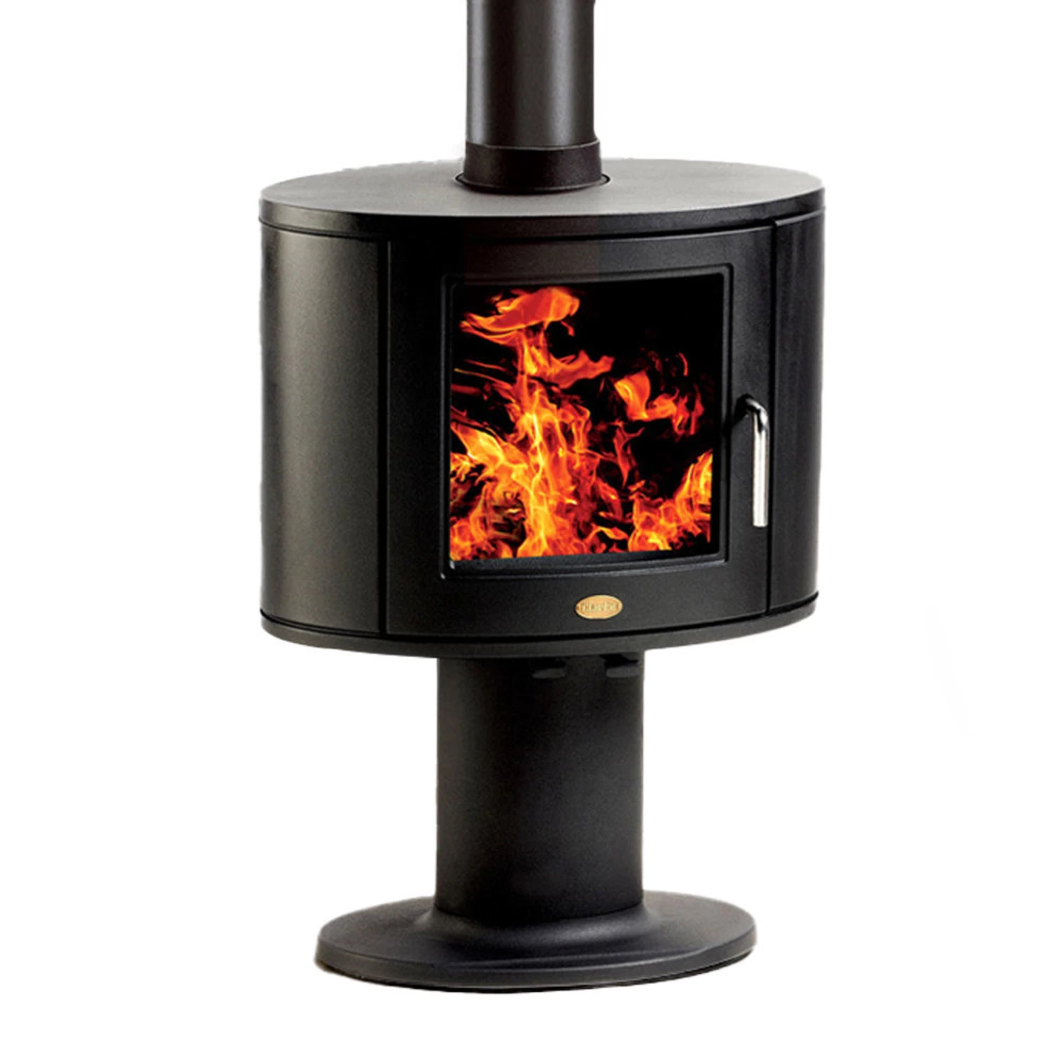 Clarke Dorchester 4.9kW Cast Iron Wood Burning Pedestal Stove