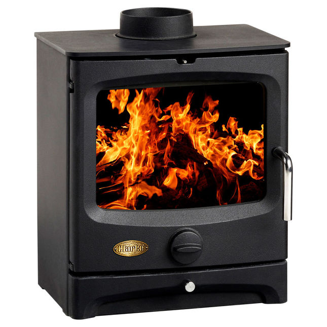 Clarke Victoria II 5.1kW  Cast Iron/Steel Multi-Fuel Stove