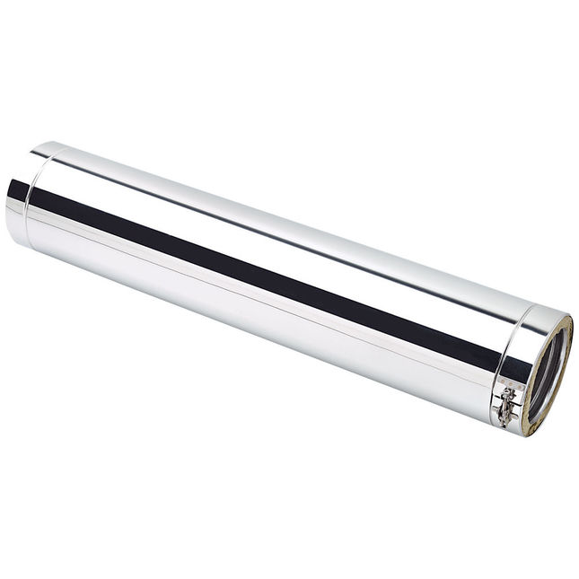 6" Stainless Steel Twin Wall Flue 1000mm