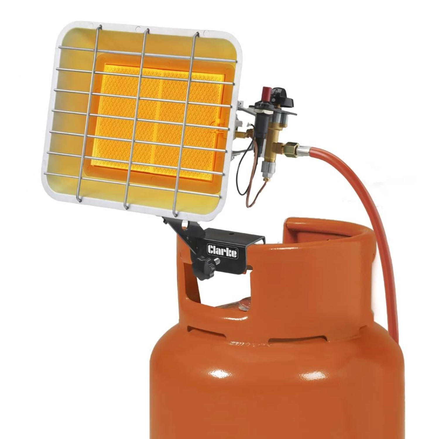 Clarke GSH15 Gas Bottle Top Heater with Piezo Ignitor - Clarke