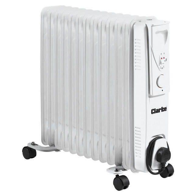 Clarke OFR13/250B 2.5kW Oil Filled Radiator