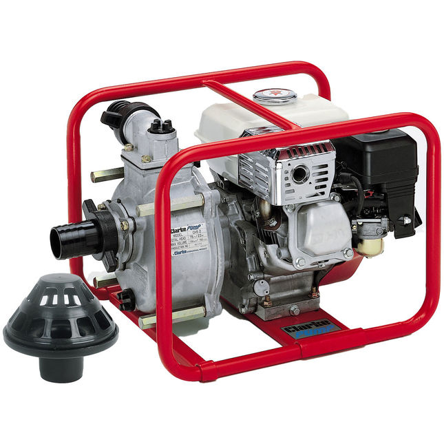 Clarke CHS2E - 2" Petrol Powered Semi-Trash Water Pump