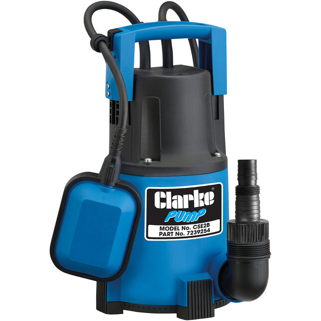 Clarke CSE2B 900W 9.5m Head Submersible Pump (230V)