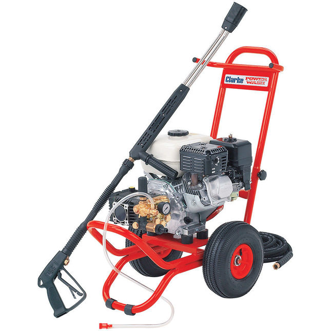Clarke PLS135AH 5.5HP Heavy Duty Petrol Pressure Washer 120bar (1740 psi) 