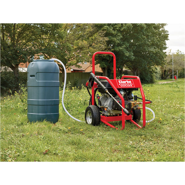 Clarke PLS265B 13HP Heavy Duty Petrol Pressure Washer 225bar