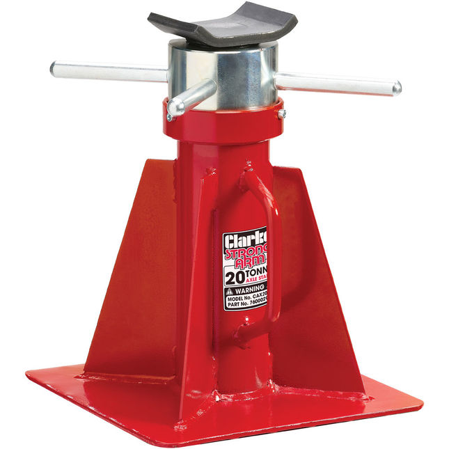 Clarke CAX20S 20 Tonne Short Axle Stand (Single)