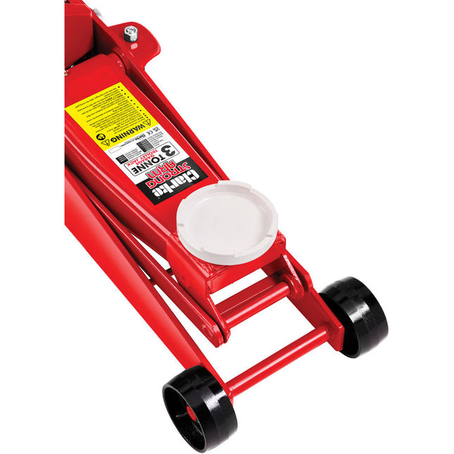 Clarke CTJ3000C 3 Tonne Professional Garage Jack - Clarke
