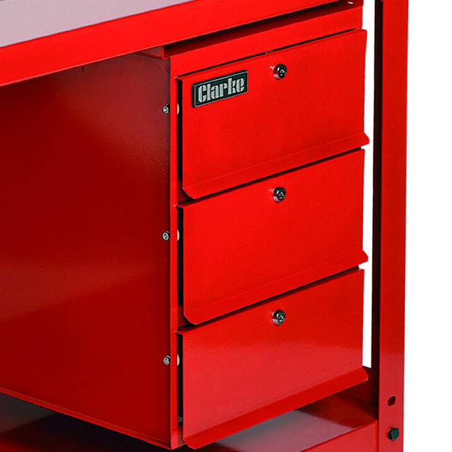 Clarke CD3WB Three Drawer Lockable Unit for Clarke Workbenches