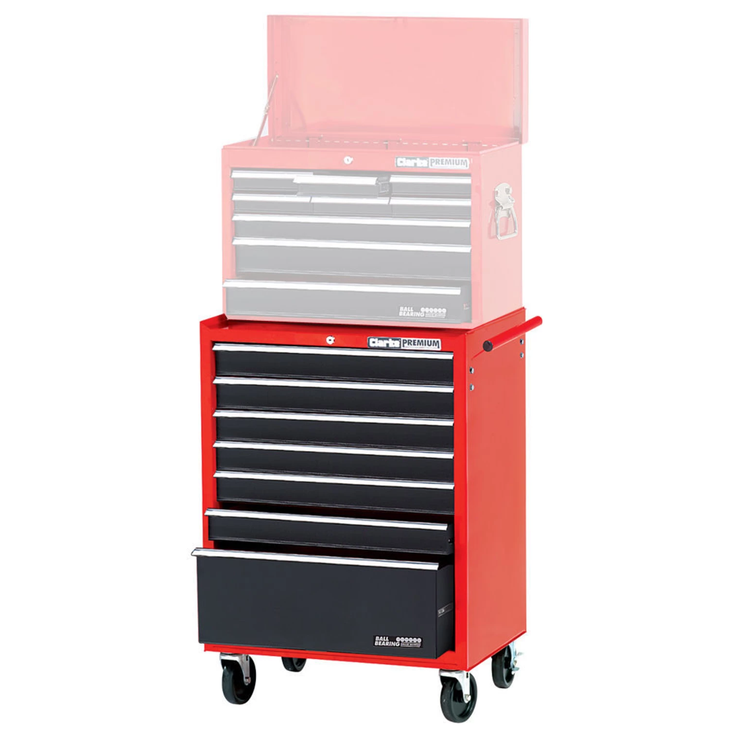 Clarke CLB1007C Premium 7 Drawer Mobile Tool Cabinet - Clarke